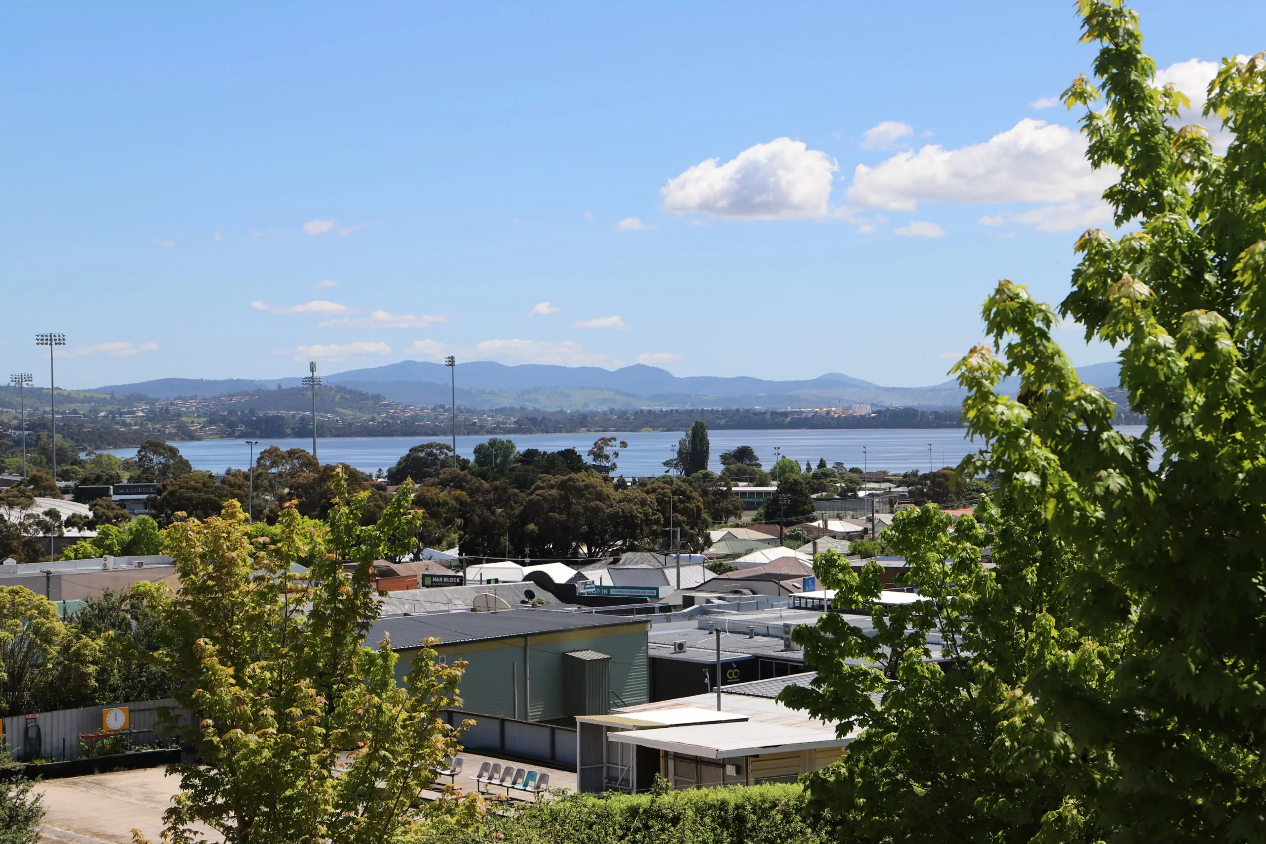 Derwent River view from Glenview Close
