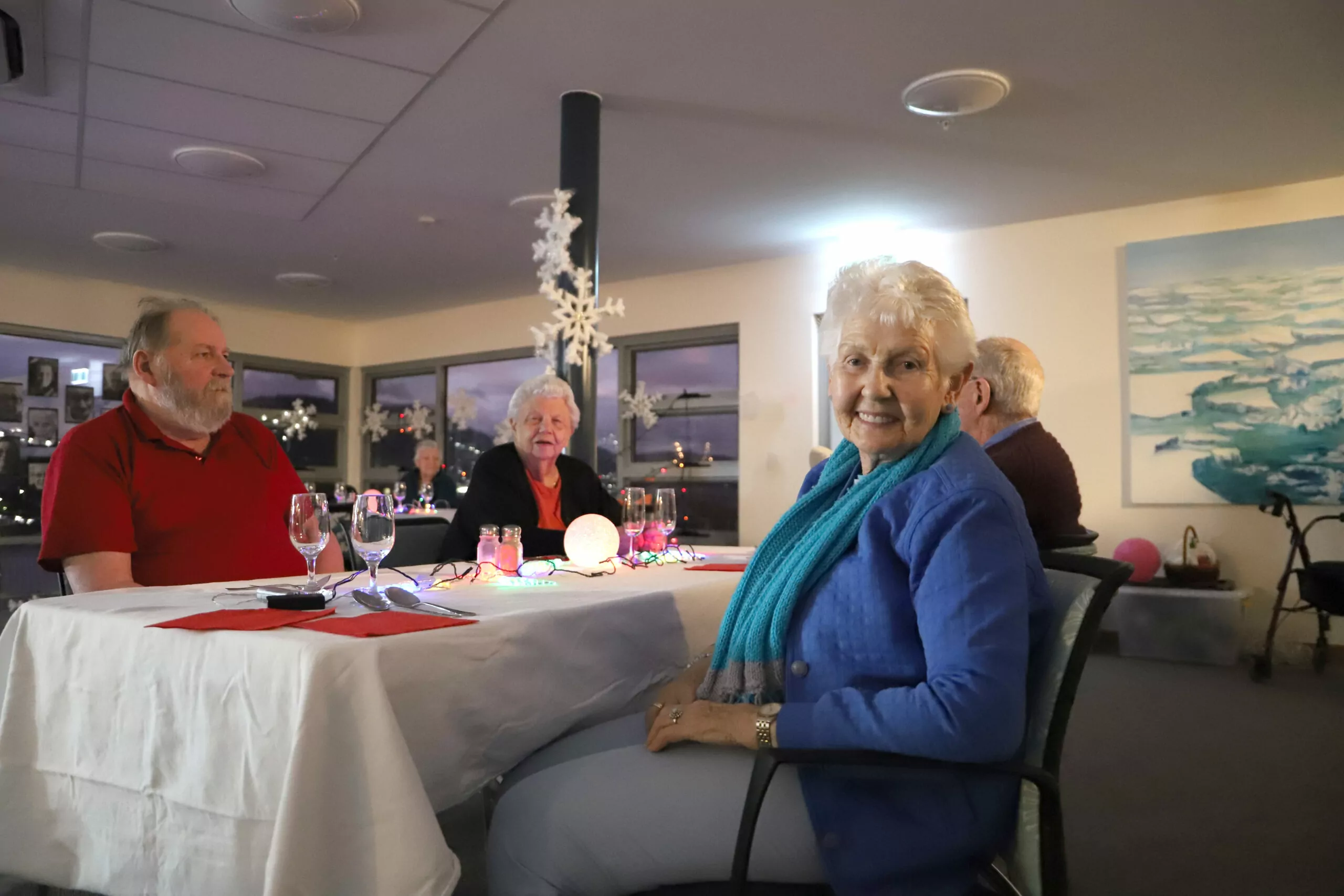 Dining at the Winter Feast